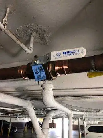 Copper pipe repair and valve work for Backflow Testing in McAfee